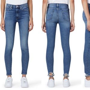 New Hudson Barbara high waist ankle super skinny jeans